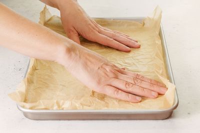 The Easy Way To Keep Parchment Paper Flat