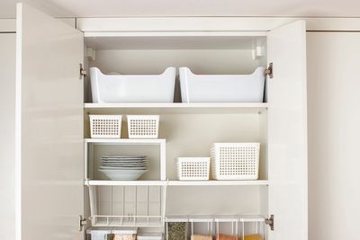 Never Lose Items in Your Upper Cabinets Again