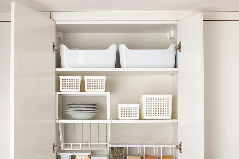 Never Lose Items in Your Upper Cabinets Again