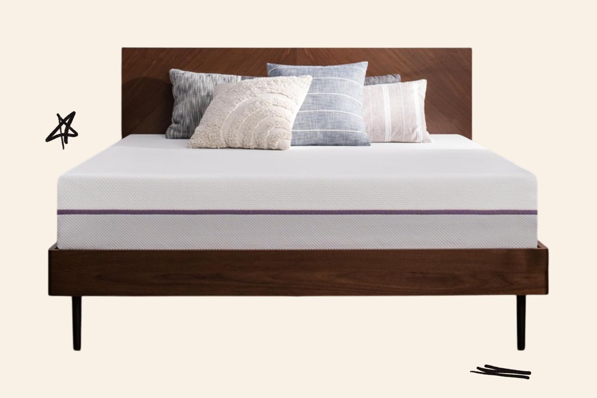 Purple mattress