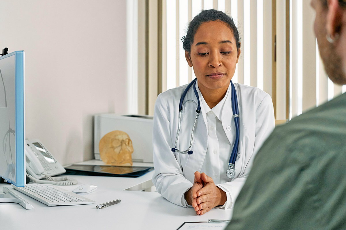 Doctor and patient