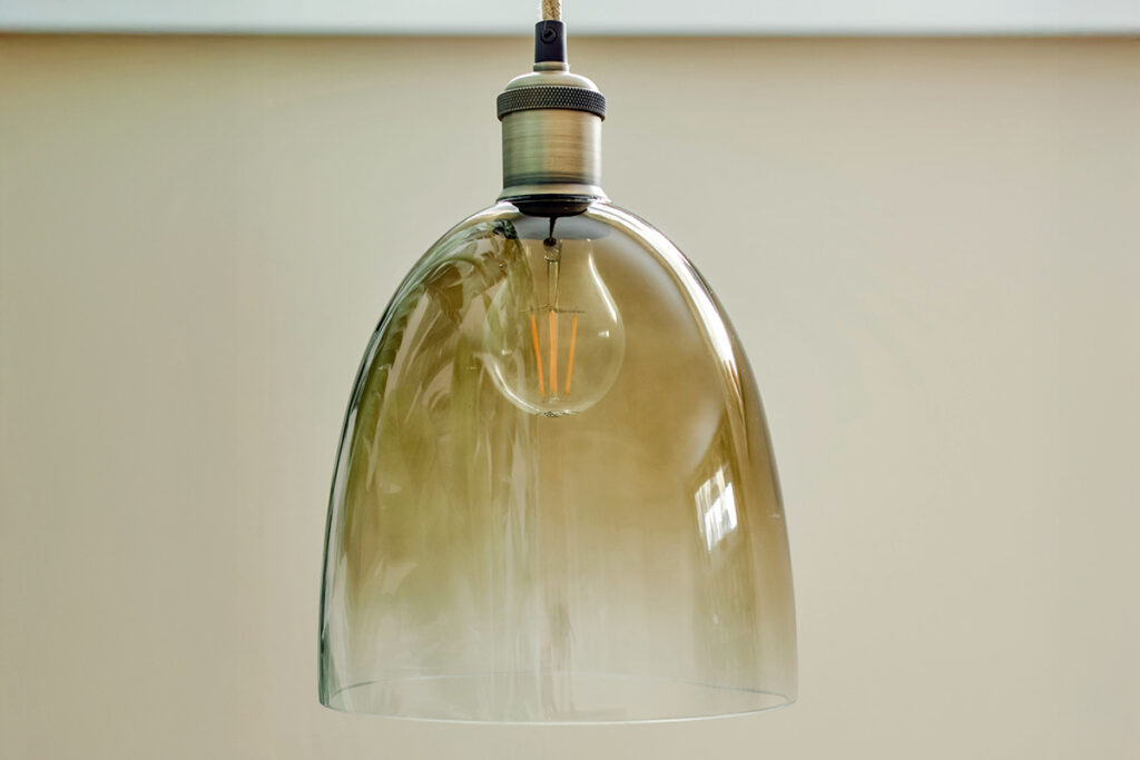 Glass light cover