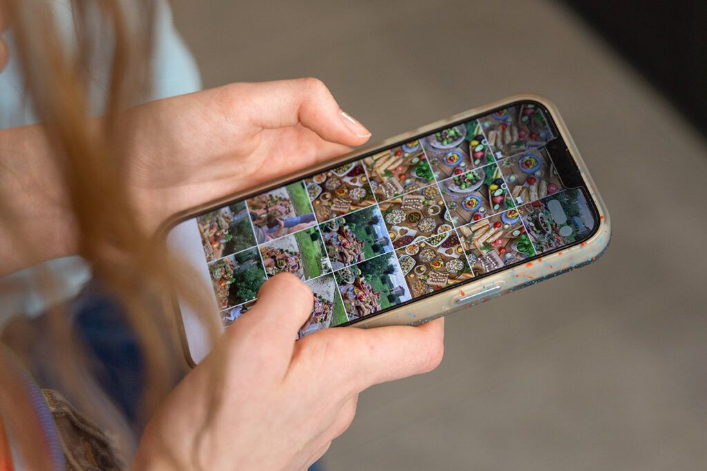 Photos on phone