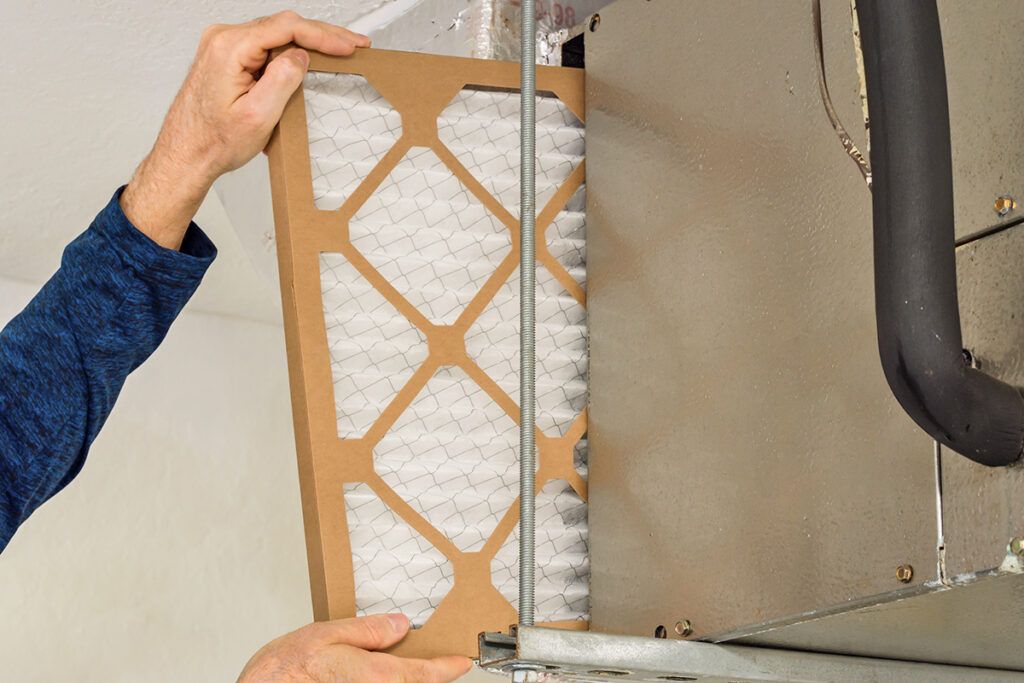 Removing air filter