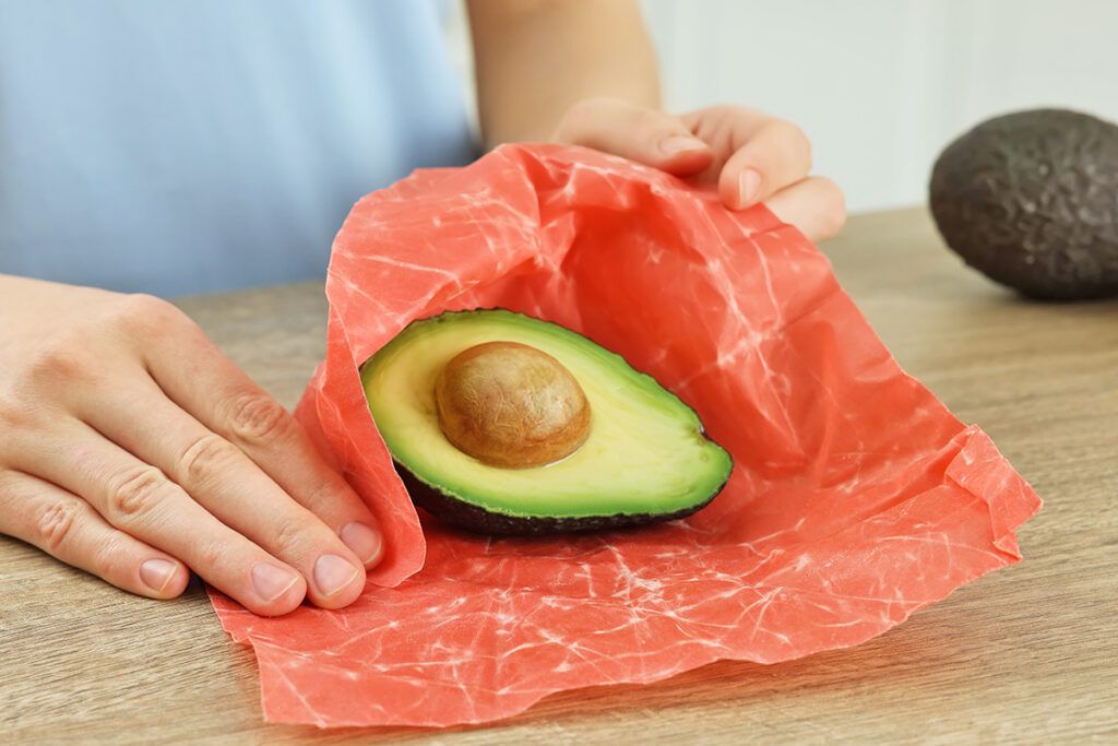 Half of avocado