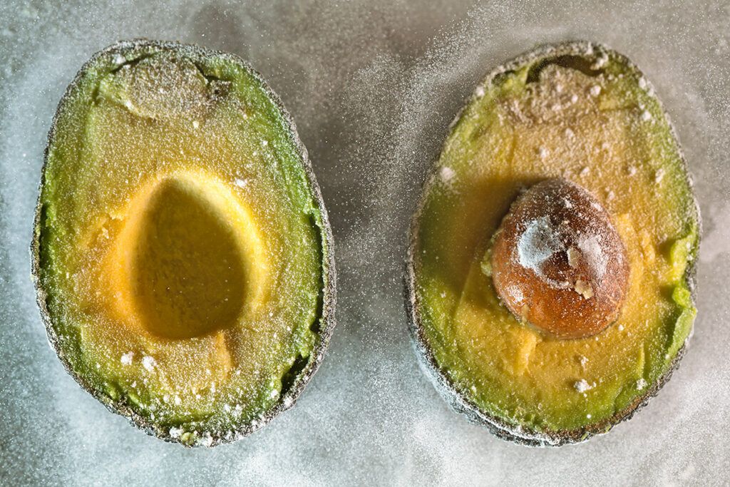 Frozen avocado