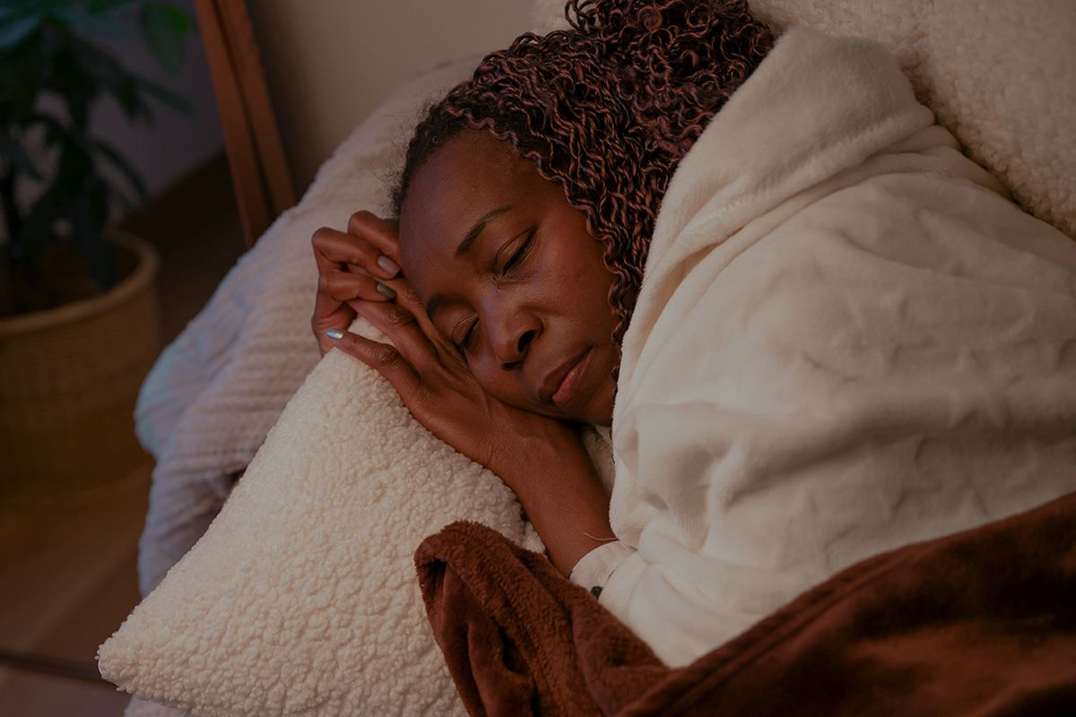 Sleeping woman