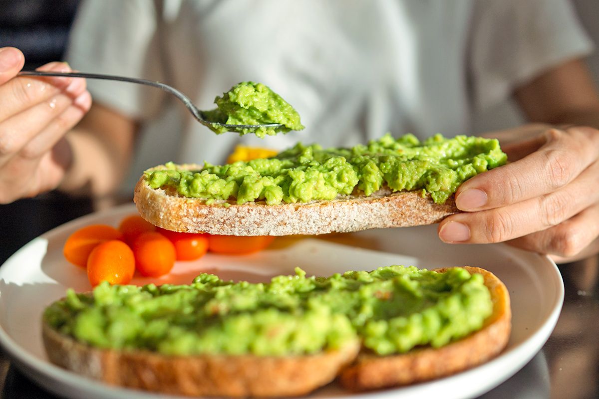 Avocado on bread