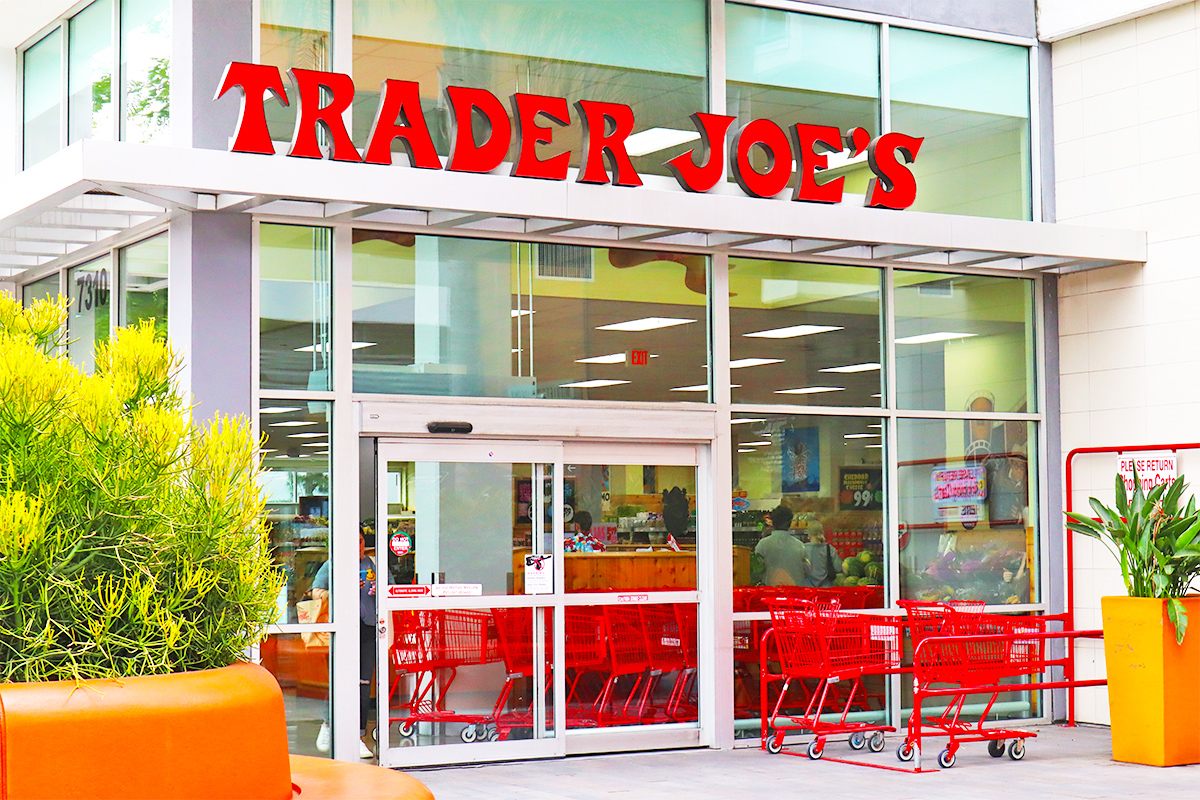 Exterior of a trader joe's