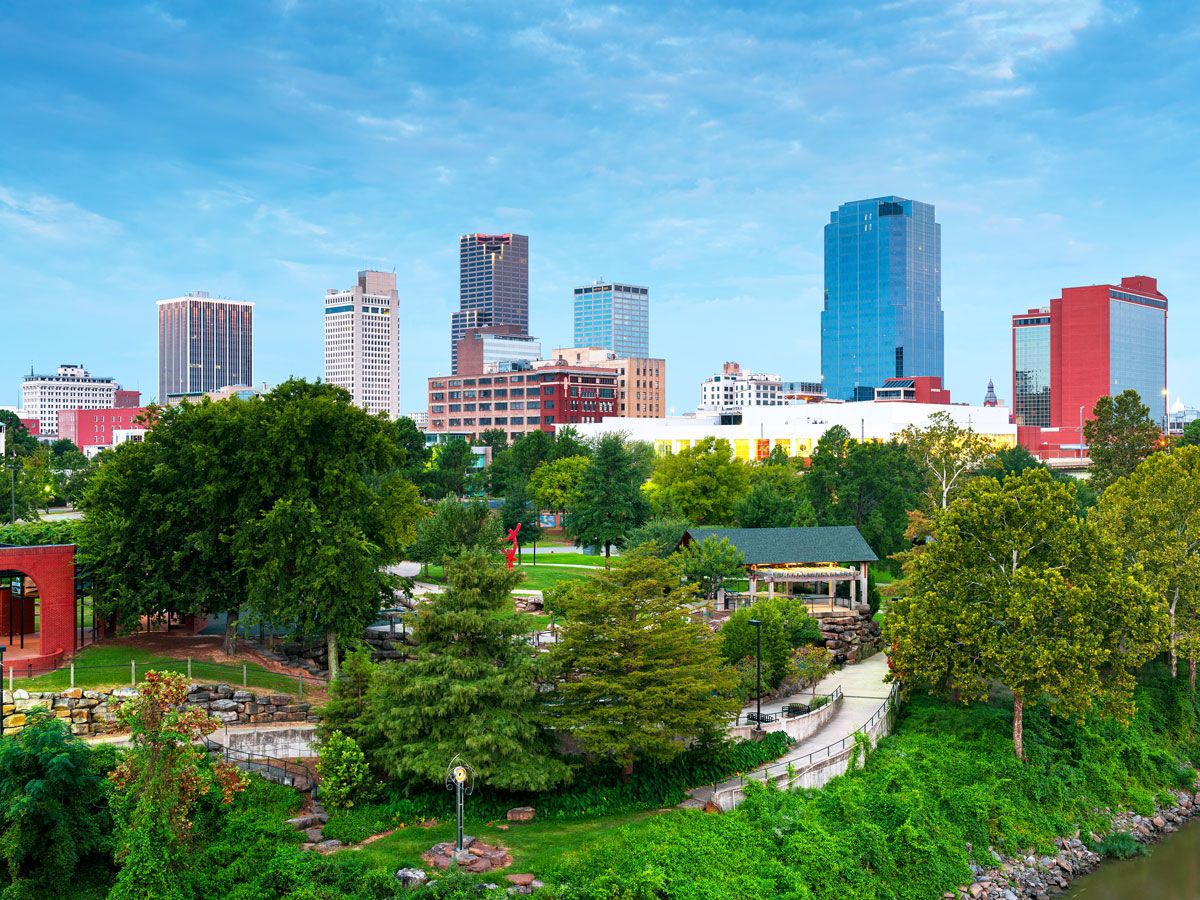 Skyline of Little Rock, Arkansas