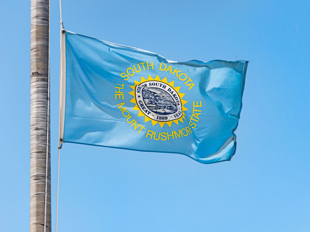 South Dakota flag