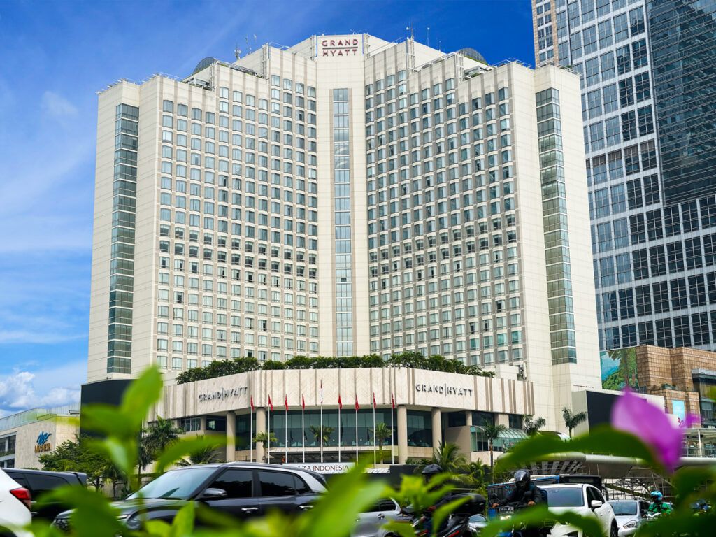 Exterior of Grand Hyatt Jakarta, Indonesia