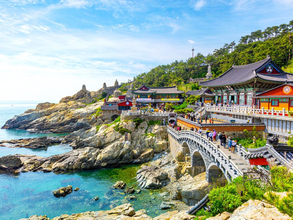 Haedong Yonggungsa Temple in Busan, South Korea