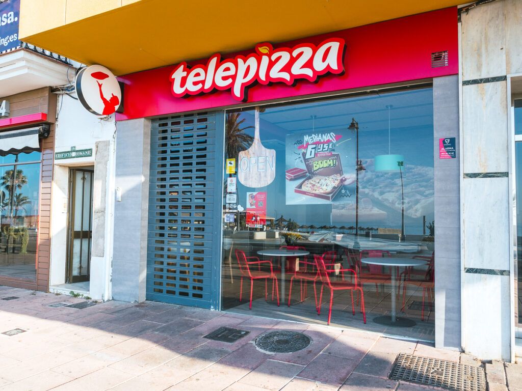 A location of Telepizza in Spain