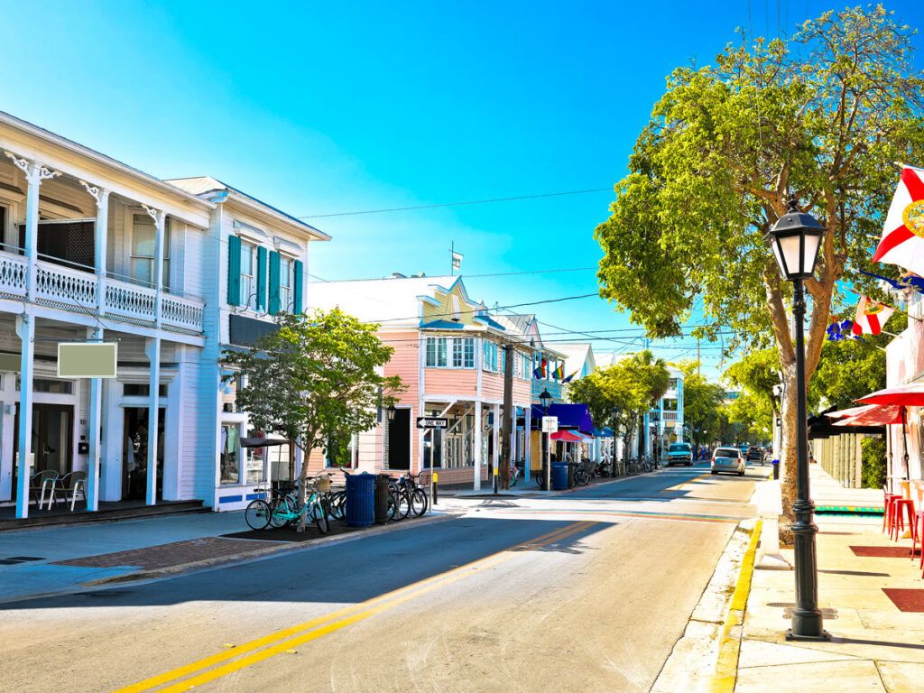 Duval Street in Key West, Florida