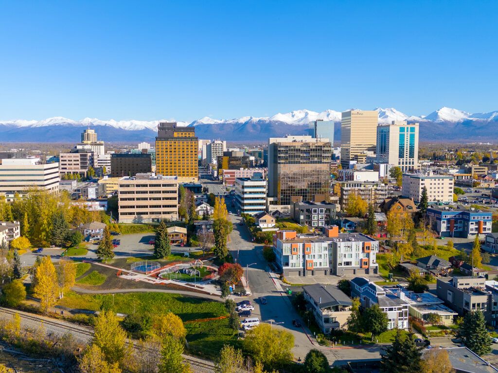 Downtown Anchorage, Alaska