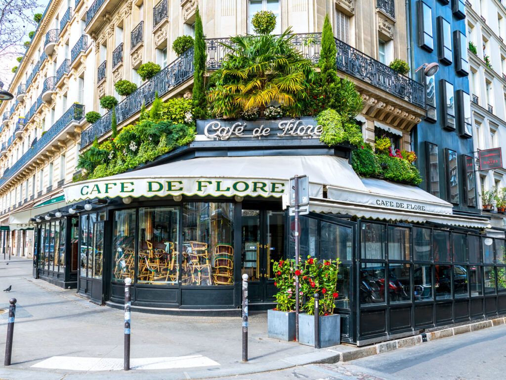 Cafe de Flore, Paris, France