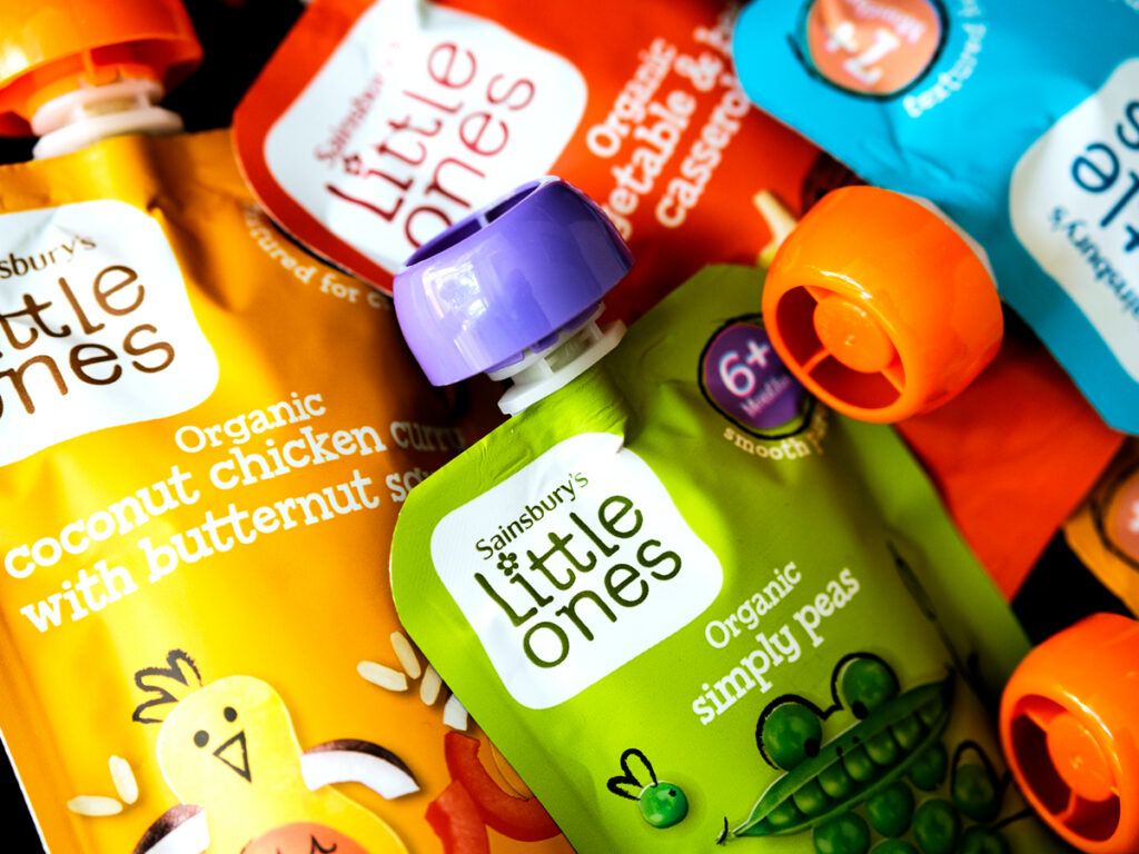 Sainsburys Little Ones baby food