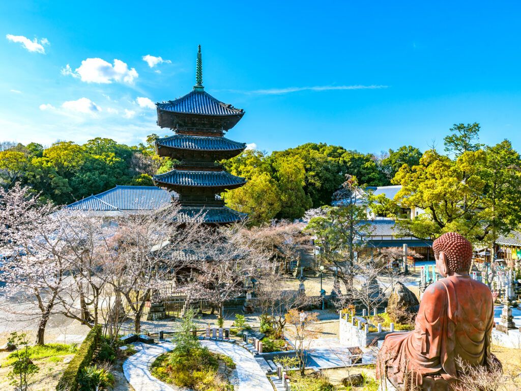 Kosho-ji Buddist temple in Nagoya, Japan