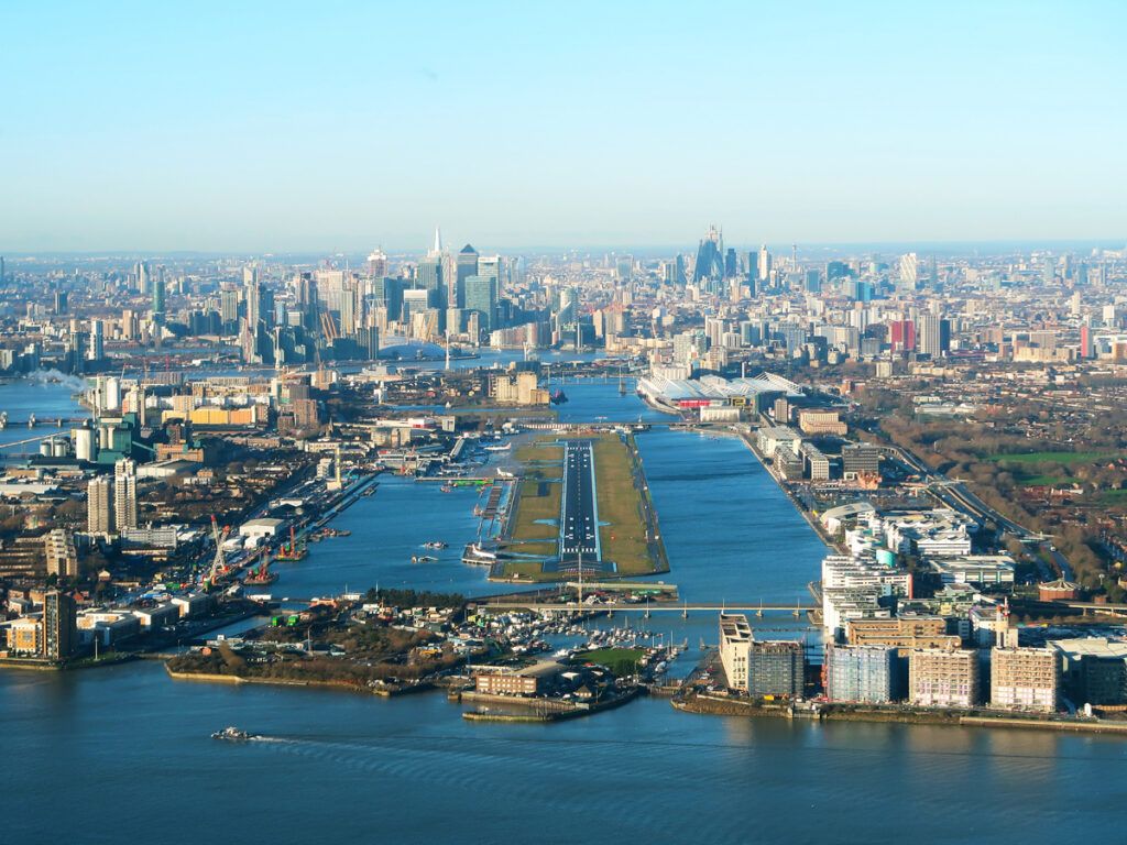 London City Airport, England