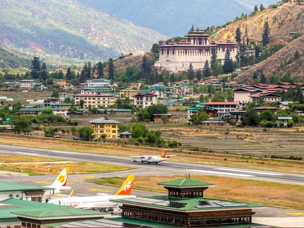 Paro International Airport, Bhutan