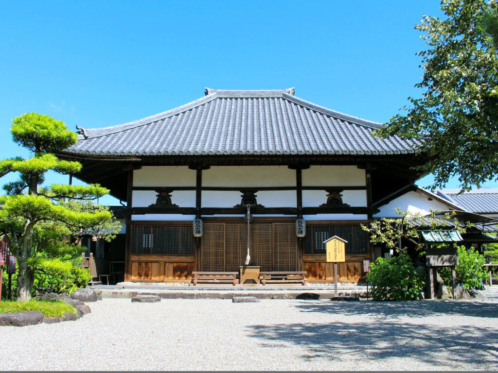 Asukadera Temple in Asuka, Japan