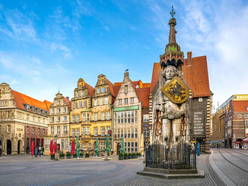 Market square of Bremen, Germany