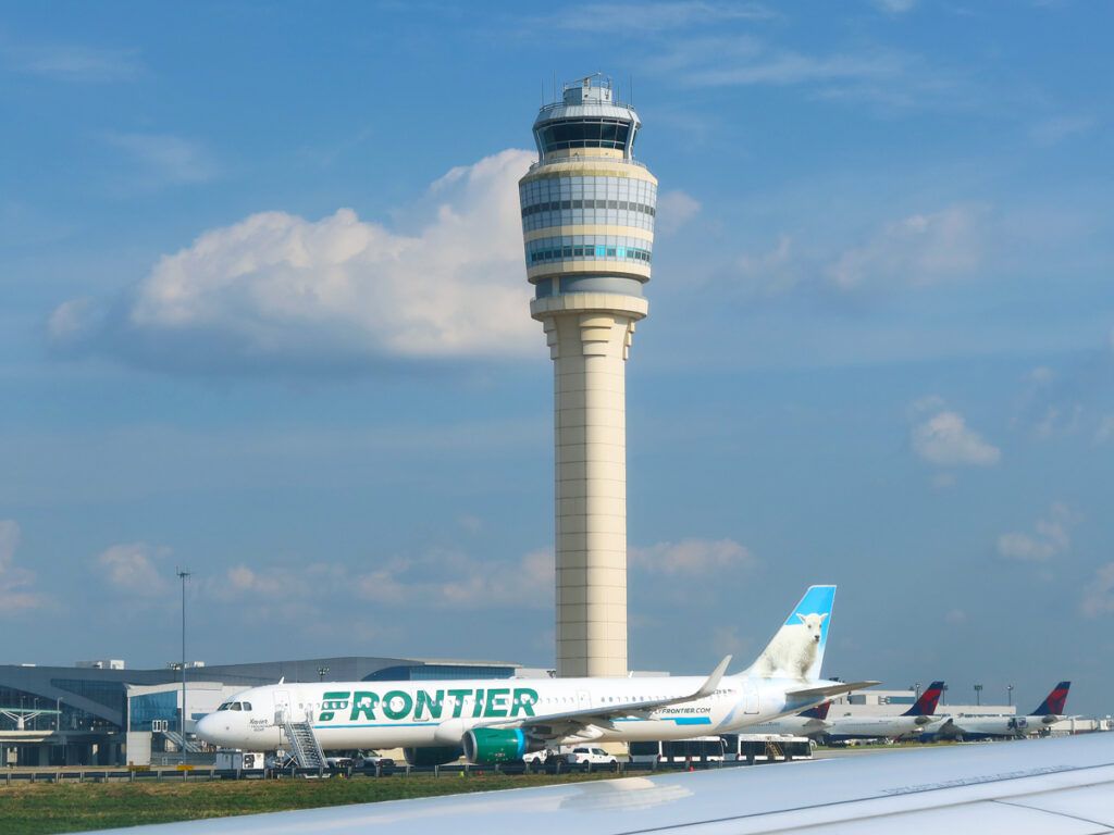 Frontier Airbus A321NEO at Hartsfield-Jackson Atlanta International Airport