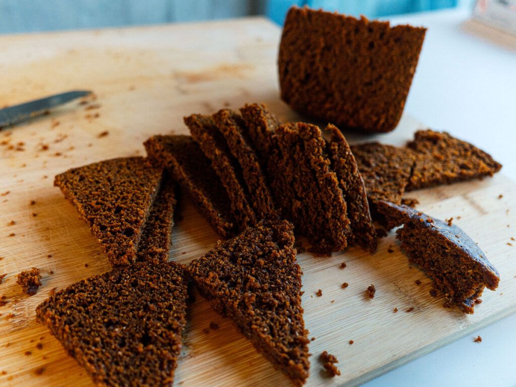 Traditional Icelandic rye bread