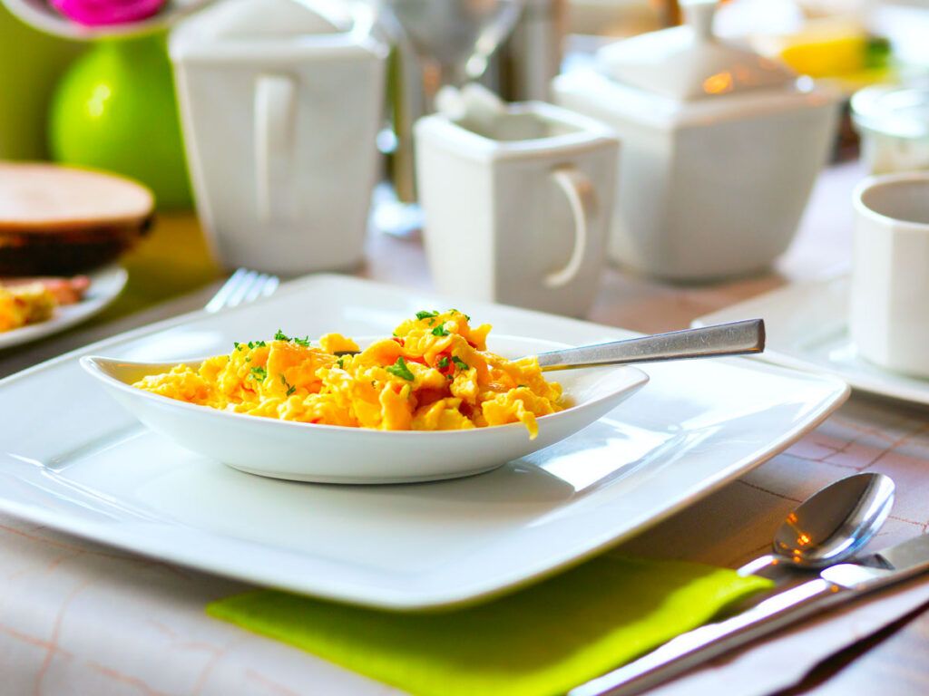 Scrambled eggs