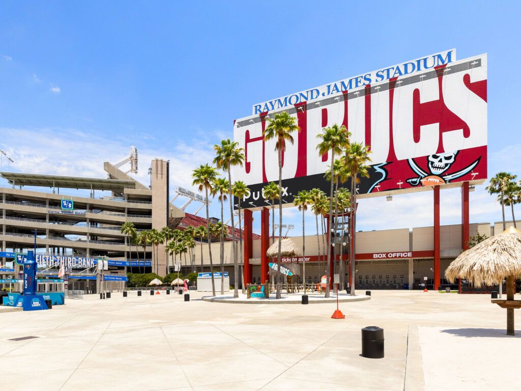 Raymond James Stadium in Tampa, Florida
