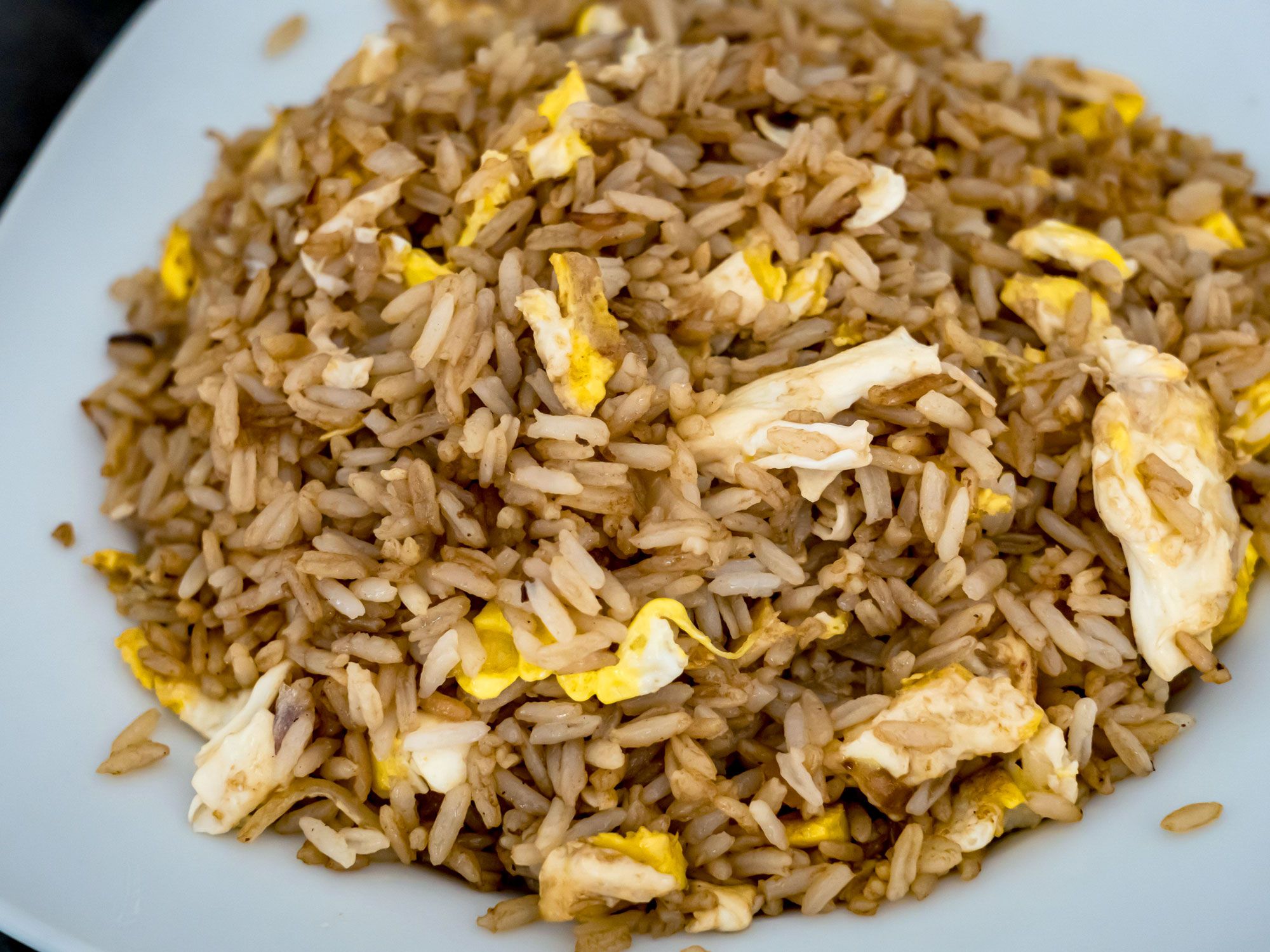 Plate of Chifa fried rice