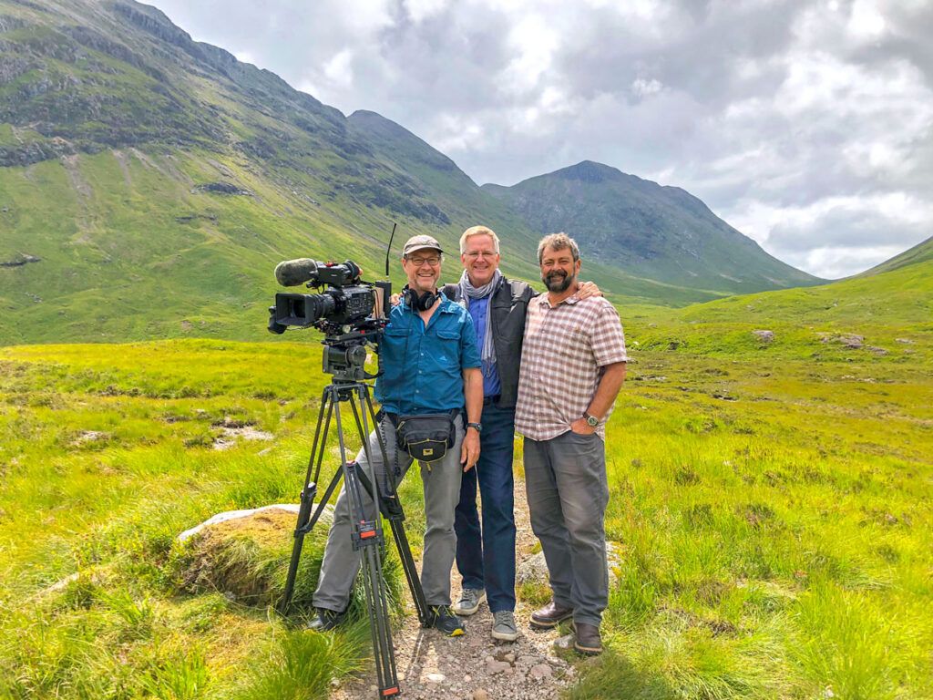 Rick Steves with fellow travelers