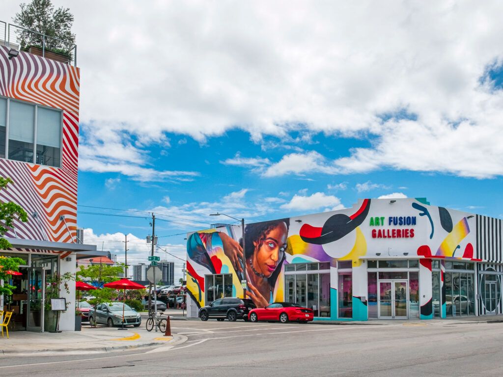 Wynwood neighborhood in Miami, Florida