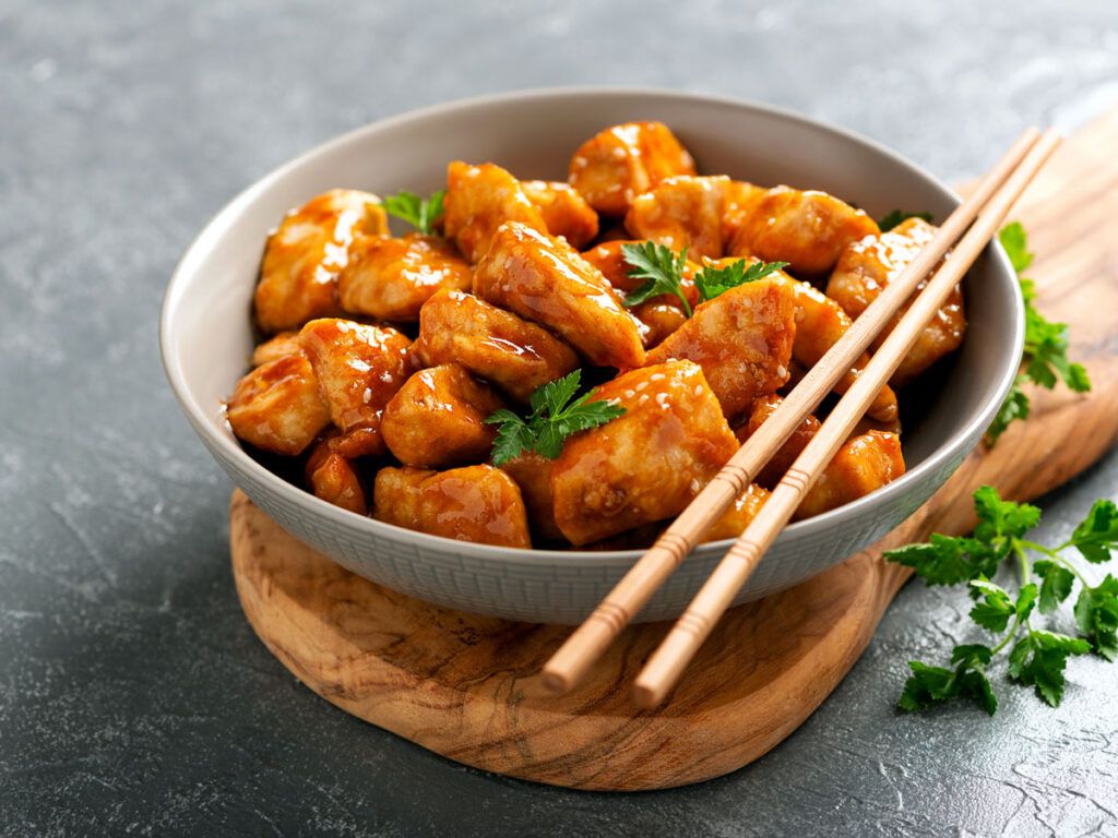 General Tso’s chicken