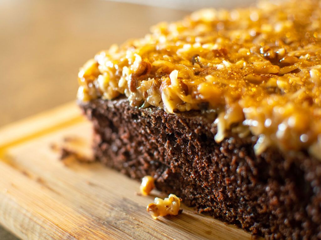 German chocolate cake