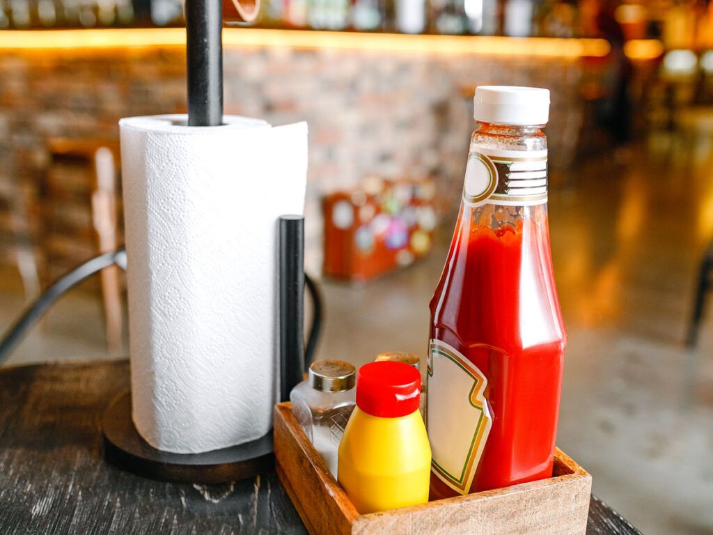 Bottle of ketchup