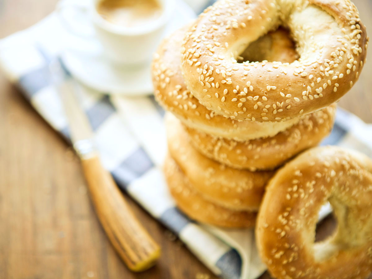 Sesame bagel