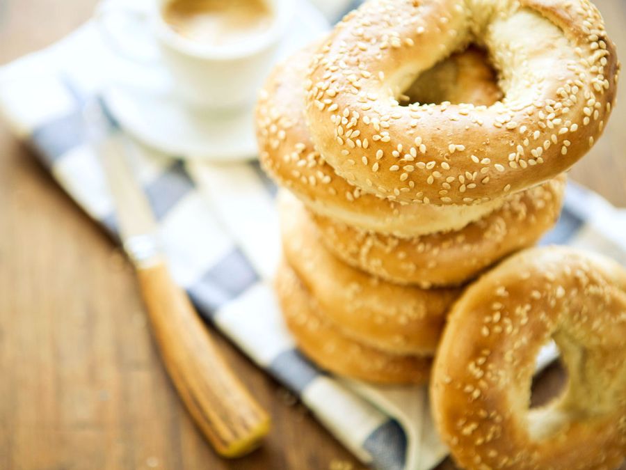 Sesame bagel