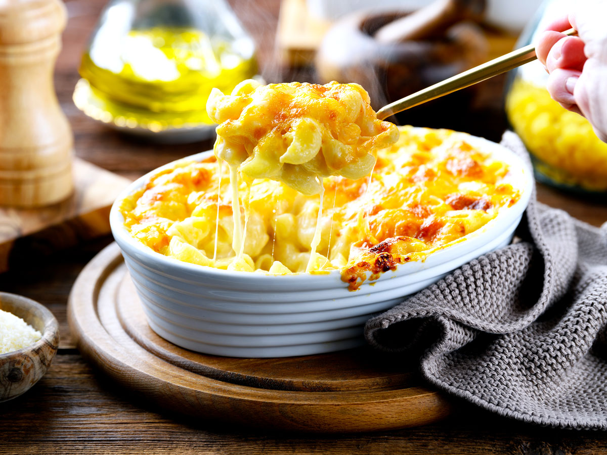 Baked macaroni and cheese