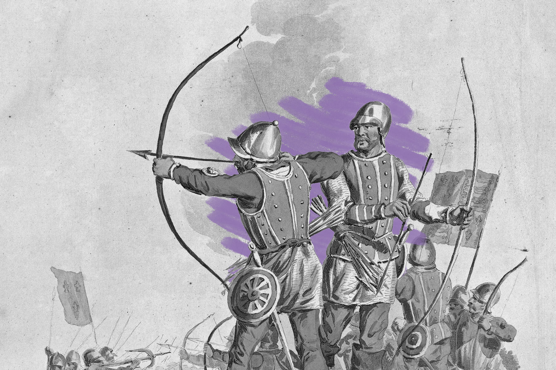 Medieval English archers