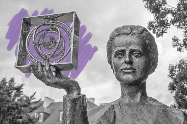 Marie Curie monument