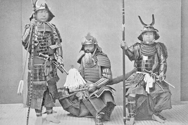Samurai warrior armor