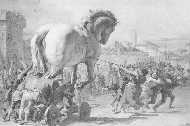 Trojan Horse procession