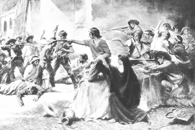 The Battle of the Alamo