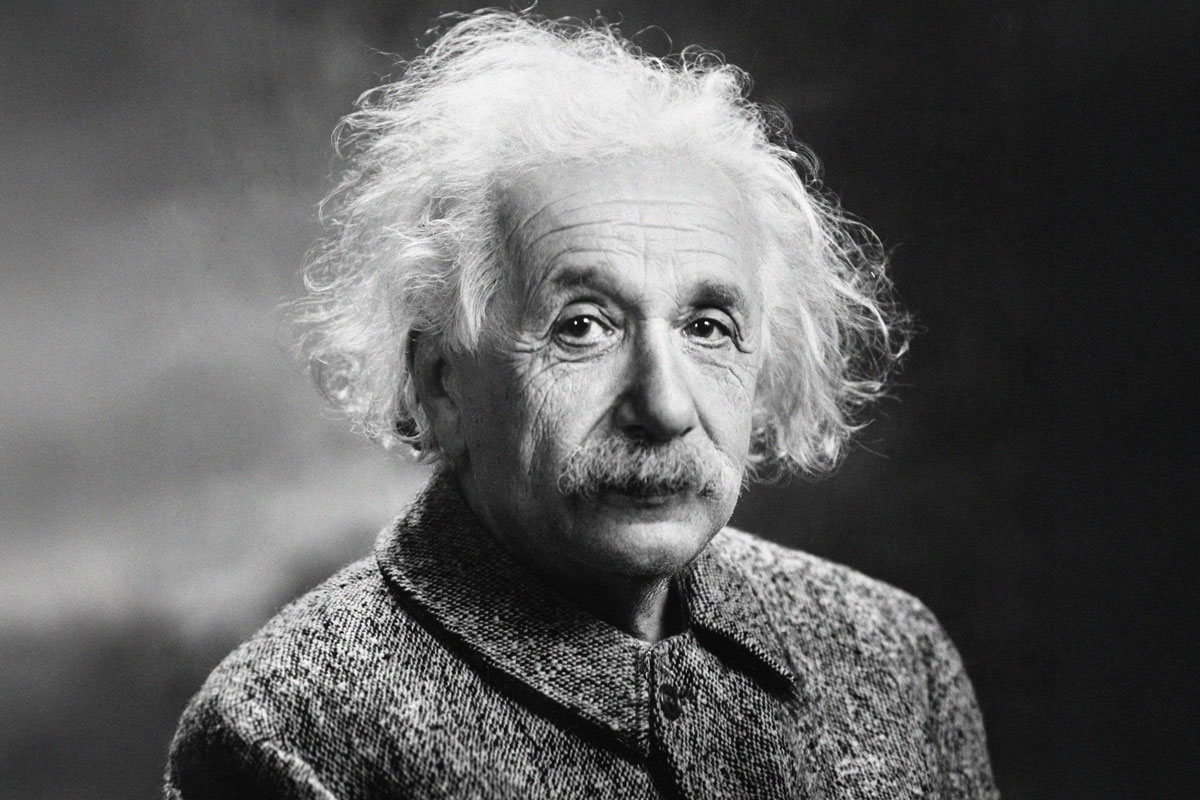 Albert Einstein portrait