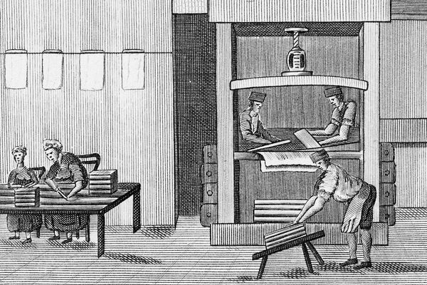 Papermaking, 1809