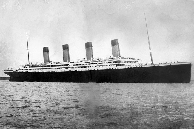 RMS Titanic, 1912