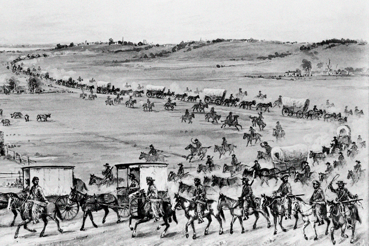Oregon Trail Caravan