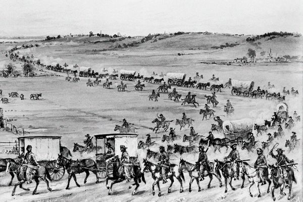 Oregon Trail Caravan